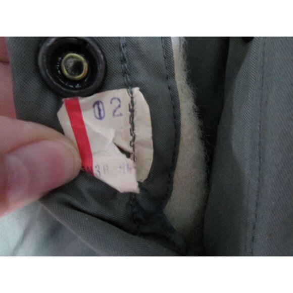 Vintage USAF Extreme Cold Weather Flying Jacket N-3BFur Lined Snorkel Hood GUC X - Picture 5 of 16